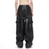 JULIUS 917PAM17 Black / Mechanical Pants